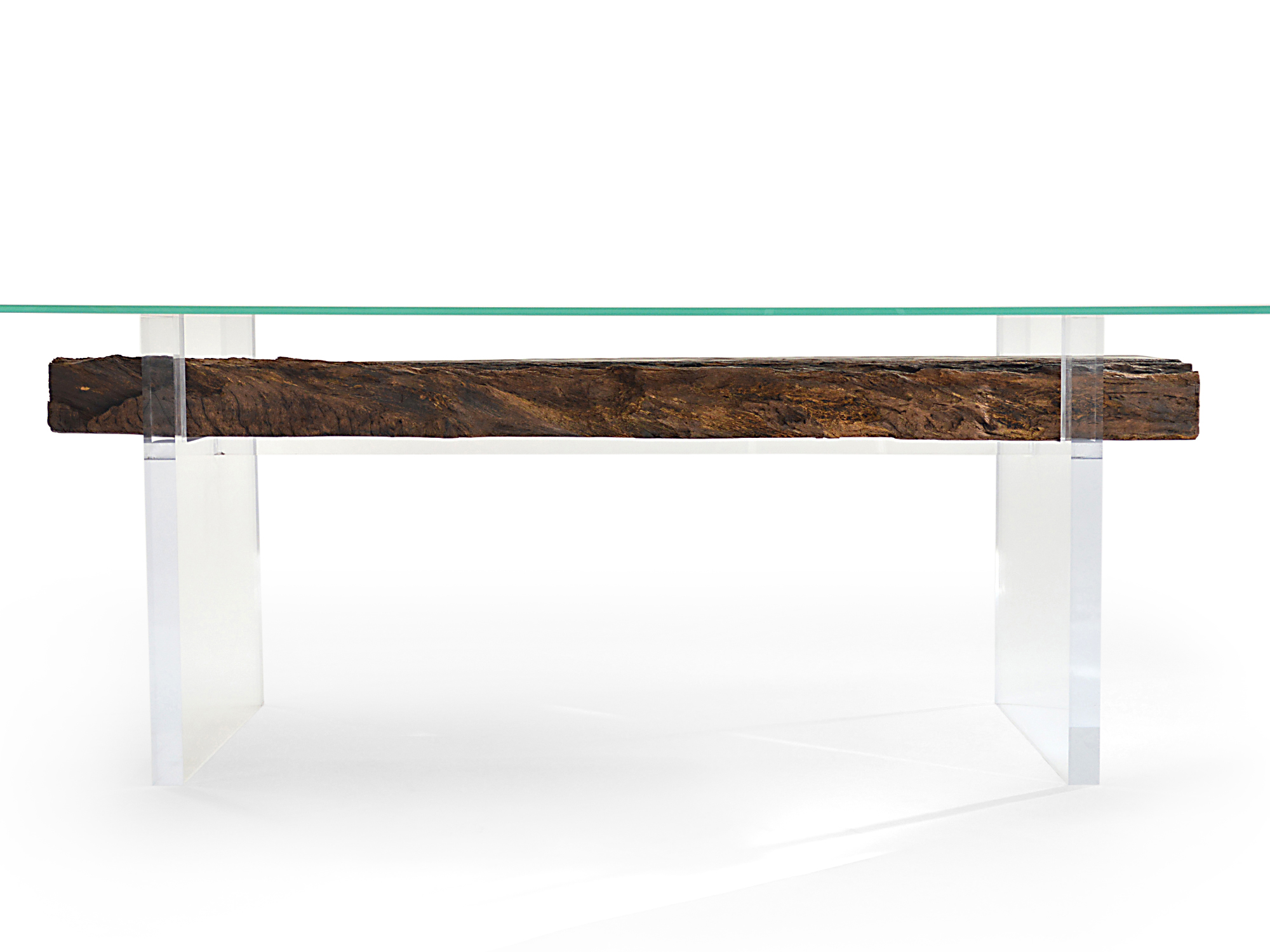 Rotsen-Furniture-Oitis Acrylic Dining Table - Glass Top 06