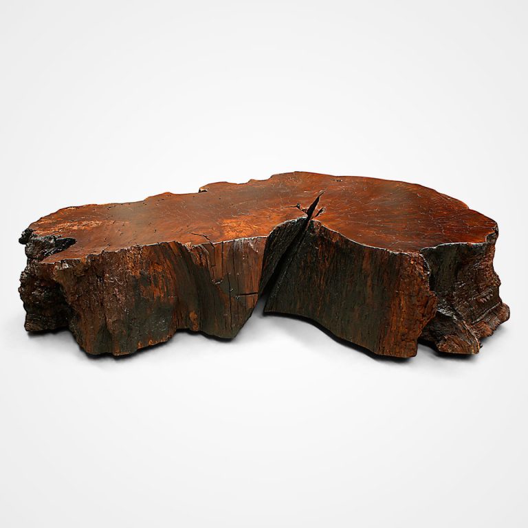 Imbuia Cross Cut Coffee Table Rotsen Furniture