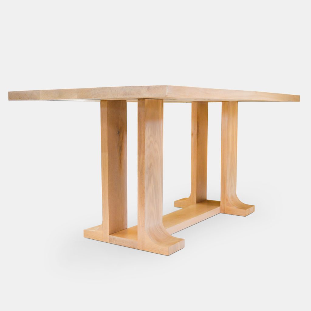 Light Oak Wood Dining Table Rotsen Furniture