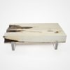 Reclaimed Ellipse Coffee Table - Image 5