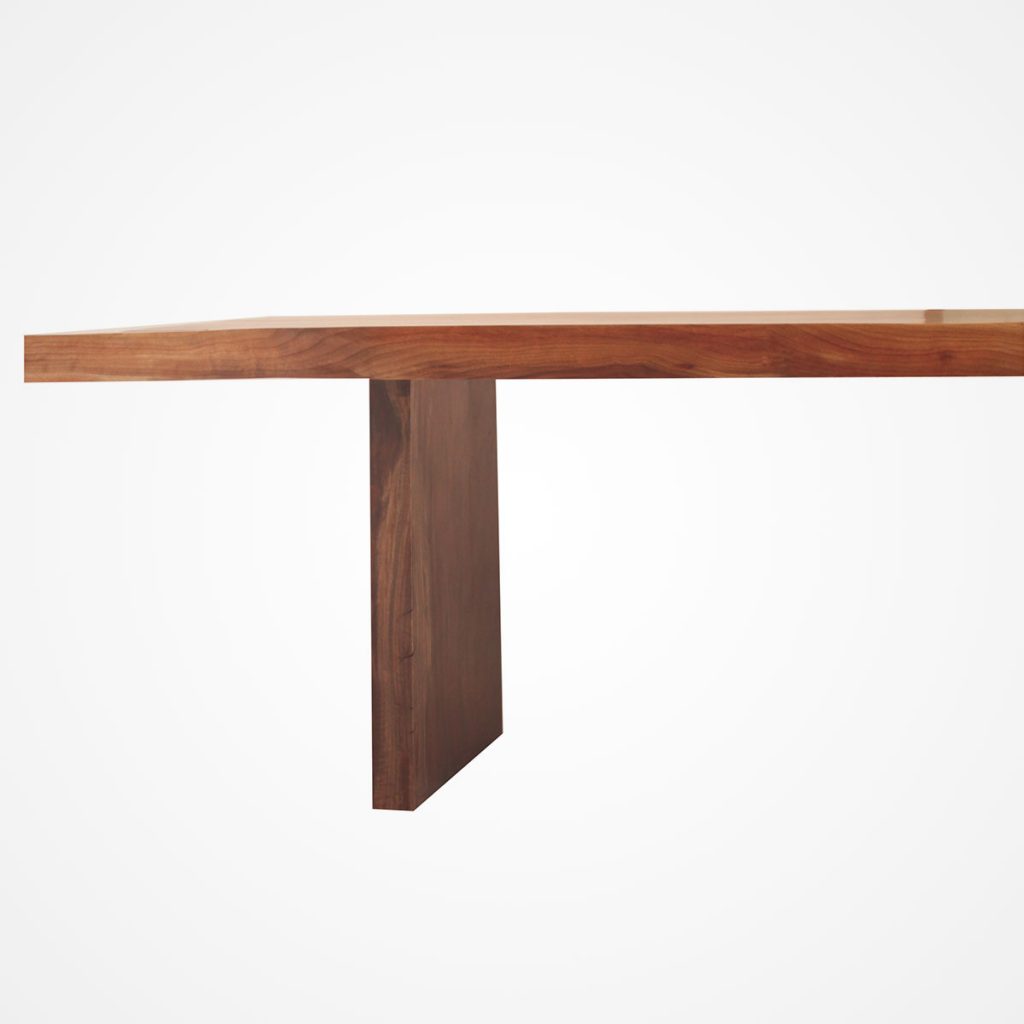 Solid Walnut Slab Dining Table Rotsen Furniture