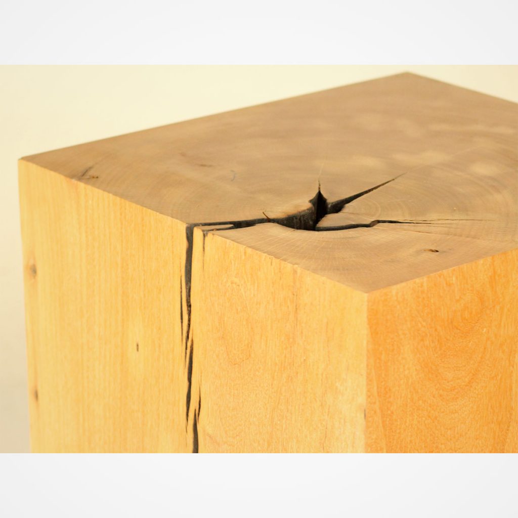 Solid Wood Block Dining Table Base Rotsen Furniture